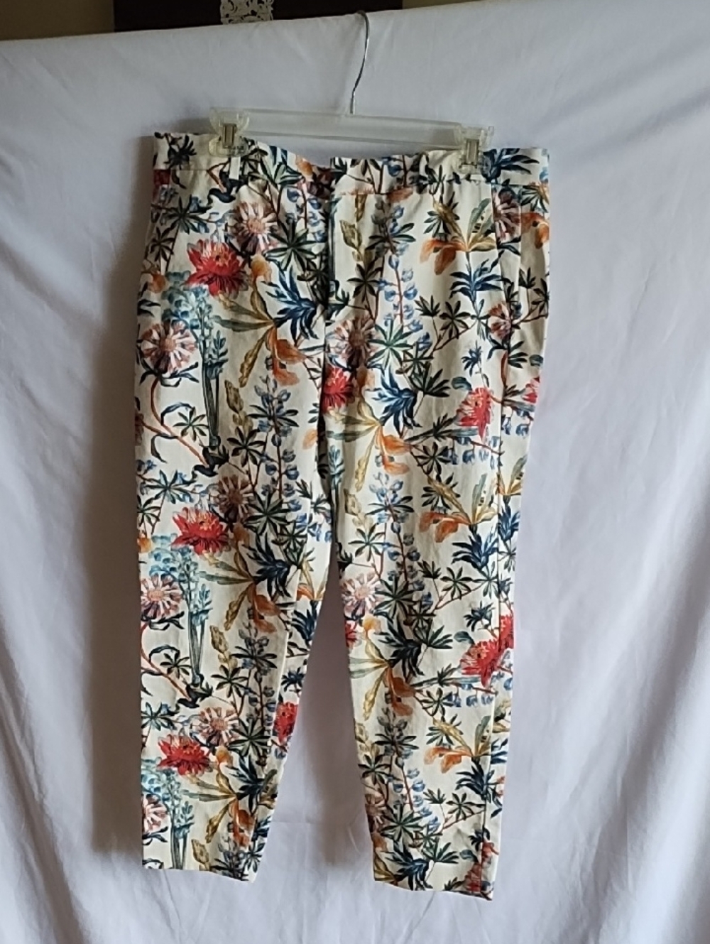 Zara floral print pant